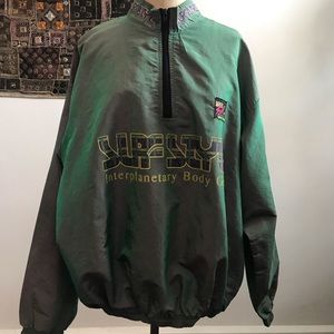 VINTAGE 🌊 Surf Style 🌊 windbreaker half zip